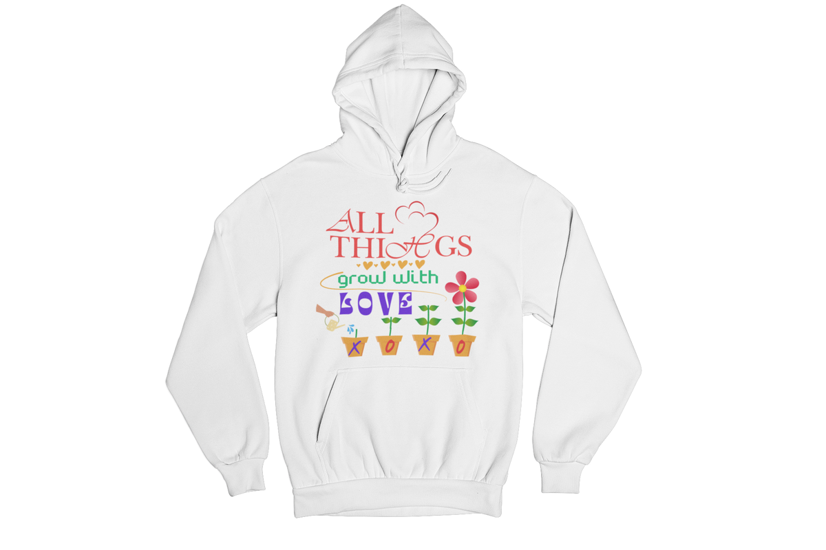 "ALL THINGS GROW WITH LOVE " CUSTOM DESIGN