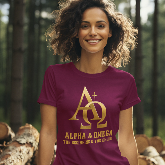 "ALPHA & OMEGA - THE BEGINNING & THE ENDING" SIGNATURE CUSTOM DESIGN