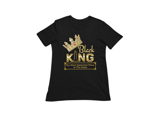 "BLACK KING - THE MOST IMPORTANT" CUSTOM GRAPHIC T-SHIRT