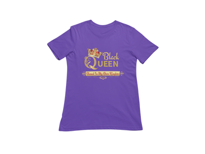 "BLACK QUEEN BLESSED IN MY OWN KINGDOM" SIGNATURE DESIGN