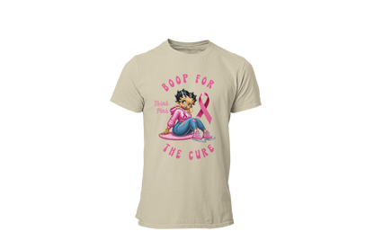 "BOOP FOR THE CURE" - BREAST CANCER AWARENESS T-SHIRT