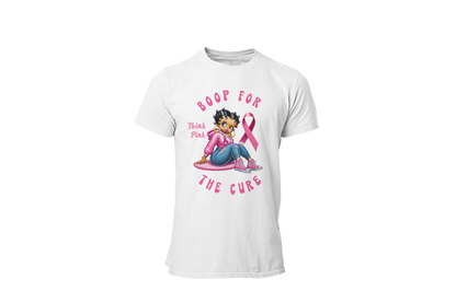 "BOOP FOR THE CURE" - BREAST CANCER AWARENESS T-SHIRT