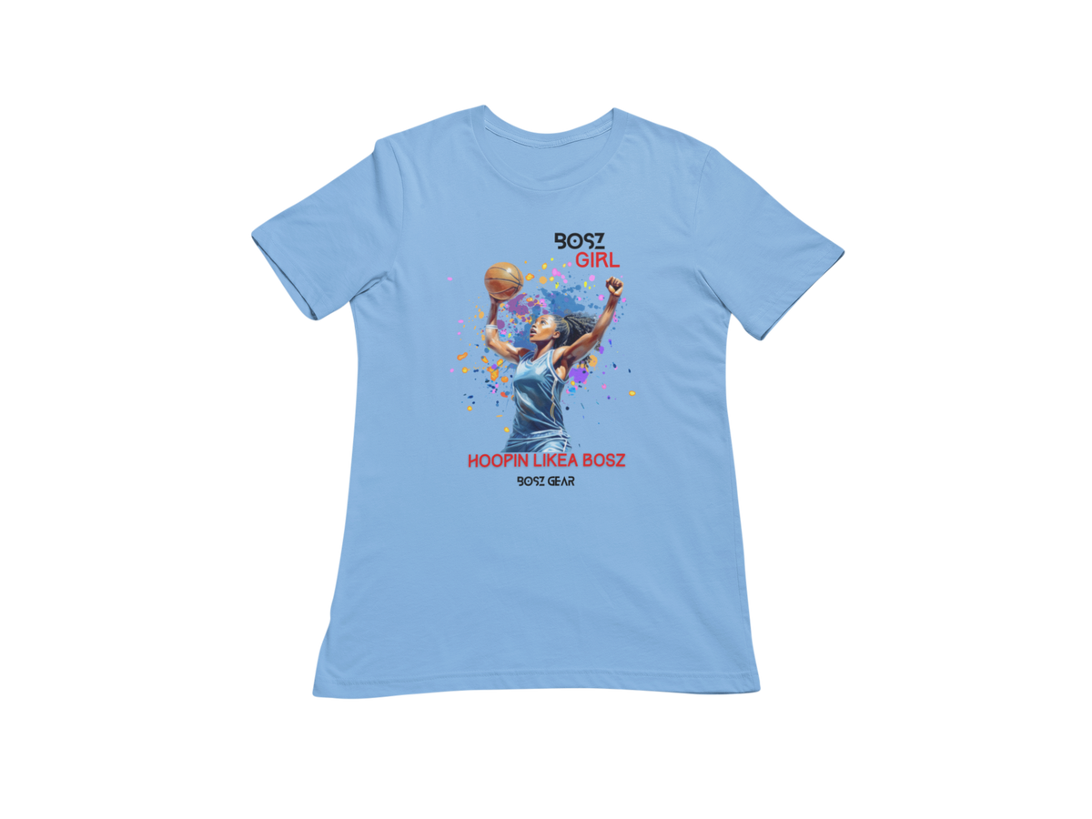 "BOSZ GIRL - HOOPIN LIKEA BOSZ" (FEMALE) BOSZ GEAR TSHIRT