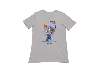 "BOSZ GIRL - HOOPIN LIKEA BOSZ" (FEMALE) BOSZ GEAR TSHIRT