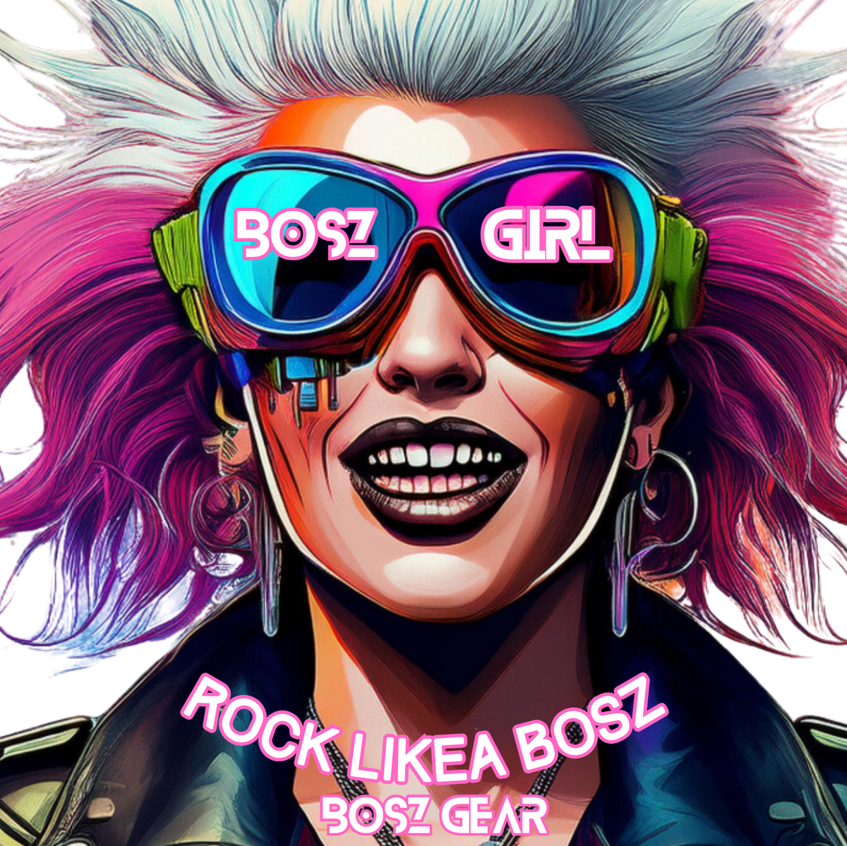 "BOSZ GIRL - ROCK LIKEA BOSZ" BOSZ GEAR