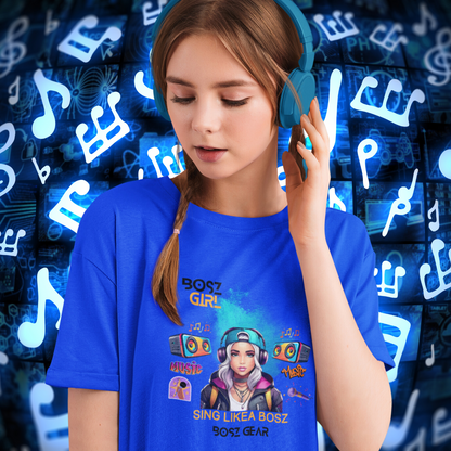 "BOSZ GIRL -  SING LIKEA BOSZ" BOSZ GEAR