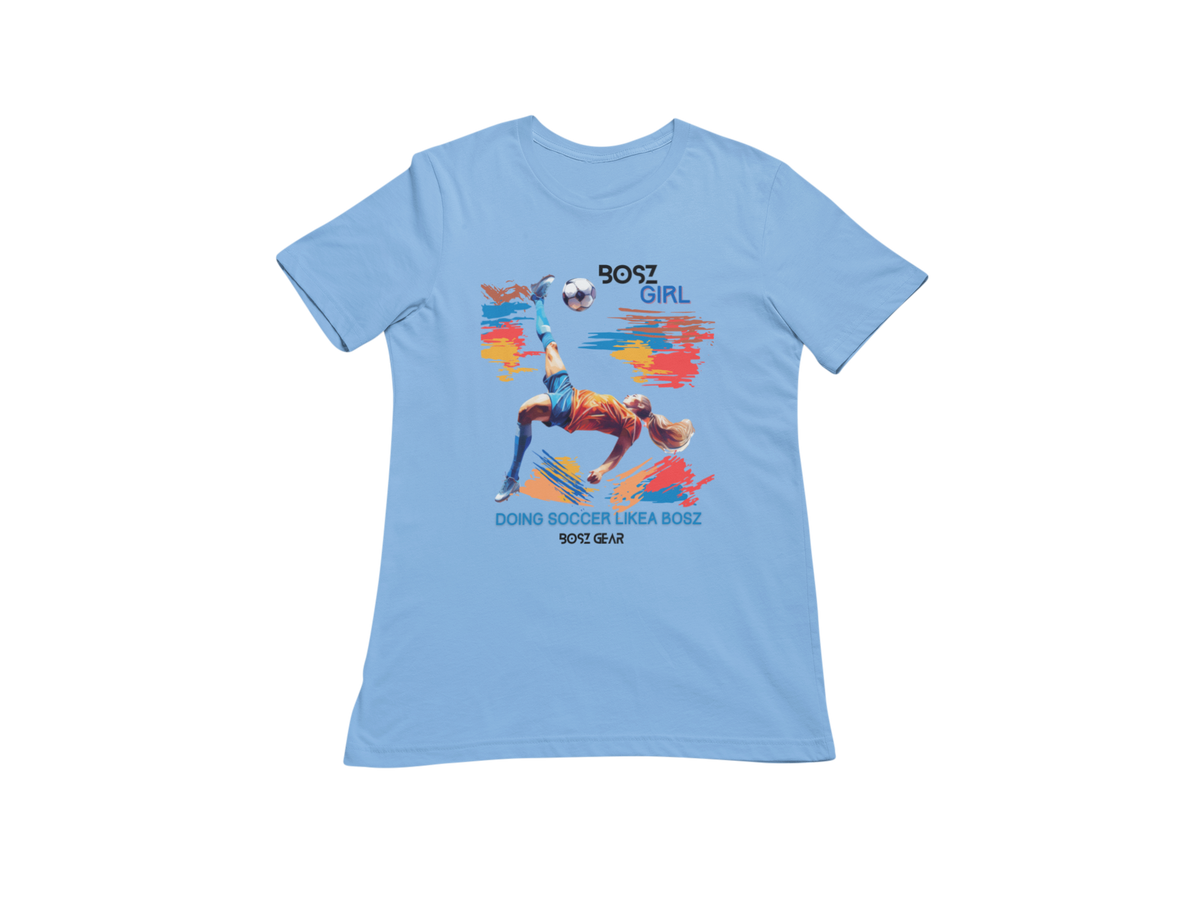 "BOSZ GIRL - DOING SOCCER LIKEA BOSZ" (FEMALE 1) BOSZ GEAR