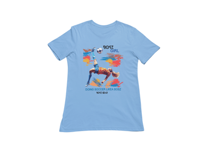 "BOSZ GIRL - DOING SOCCER LIKEA BOSZ" (FEMALE 1) BOSZ GEAR