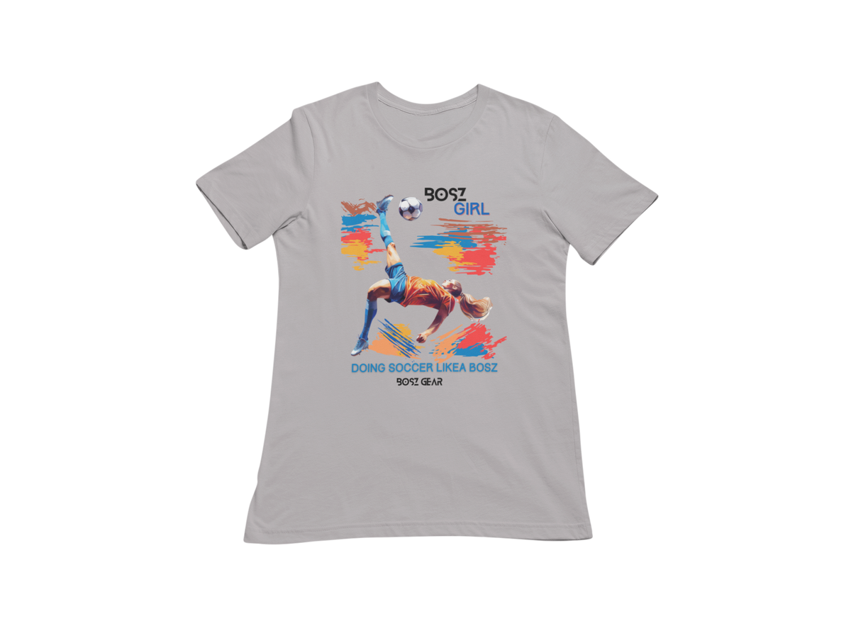 "BOSZ GIRL - DOING SOCCER LIKEA BOSZ" (FEMALE 1) BOSZ GEAR