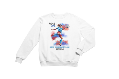 "BOSZ GIRL - DOING SOCCER LIKEA BOSZ" (FEMALE 2) BOSZ GEAR
