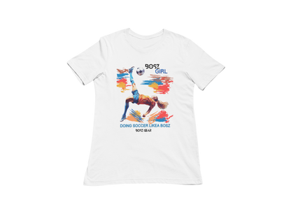 "BOSZ GIRL - DOING SOCCER LIKEA BOSZ" (FEMALE 1) BOSZ GEAR