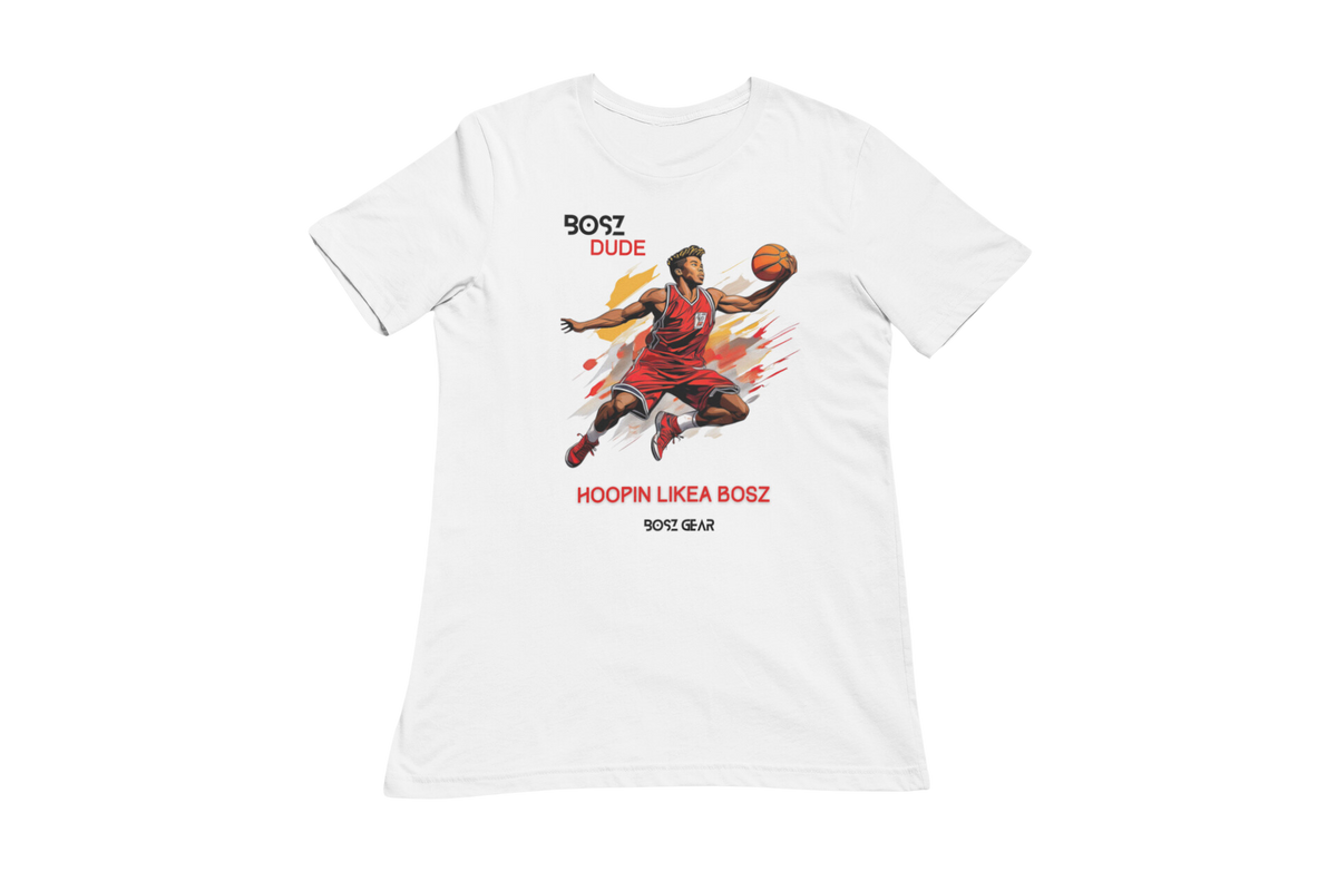 "BOSZ GIRL - DOING SOCCER LIKEA BOSZ" (FEMALE 2) BOSZ GEAR T-SHIRT