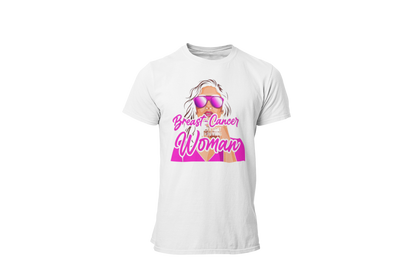 "BREAST CANCER PICK A FIGHT WITH WRONG WOMAN" - BCA T-SHIRT