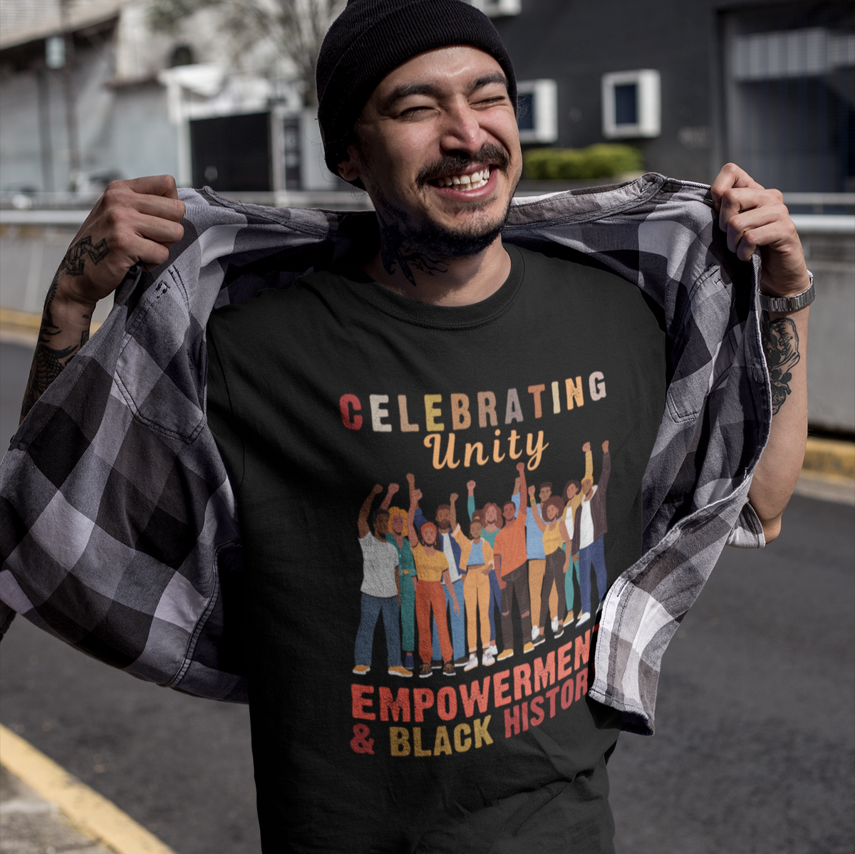 "CELEBRATING EMPOWERMENT & BLACK HISTORY" CUSTOM GRAPHIC DESIGN