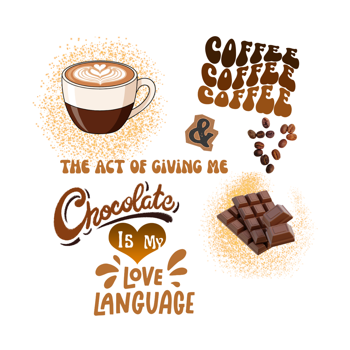 "COFFEE & CHOCOLATE" CUSTOM DESIGN