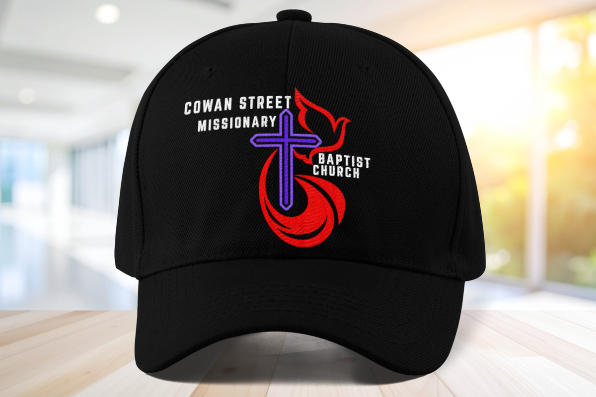 COWAN STREET MBC CUSTOM LOGO BASEBALL CAPS