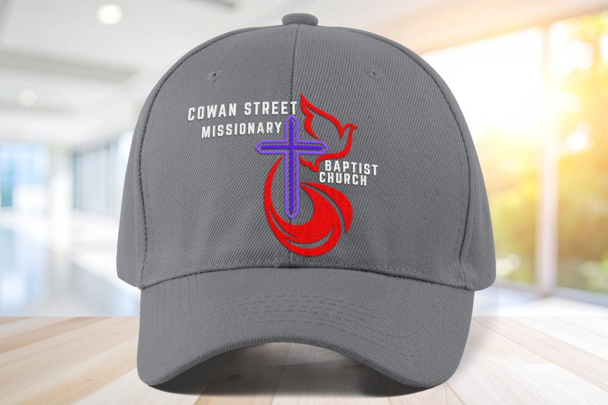COWAN STREET MBC CUSTOM LOGO BASEBALL CAPS