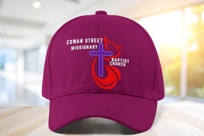 COWAN STREET MBC CUSTOM LOGO BASEBALL CAPS
