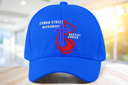 COWAN STREET MBC CUSTOM LOGO BASEBALL CAPS