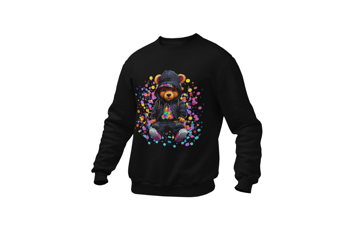 "KRAZY KOOL KOLOR BEAR" CUSTOM GRAPHIC