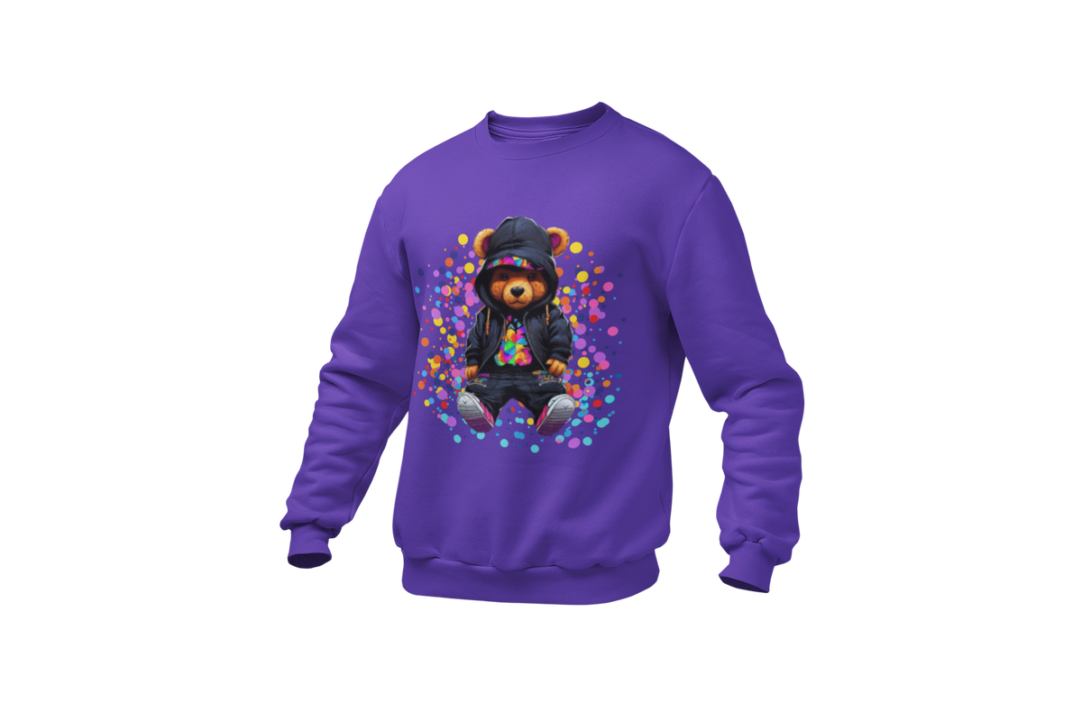 "KRAZY KOOL KOLOR BEAR" CUSTOM GRAPHIC