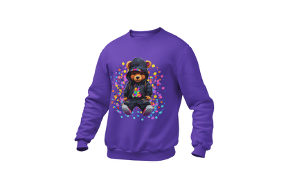 "KRAZY KOOL KOLOR BEAR" CUSTOM GRAPHIC