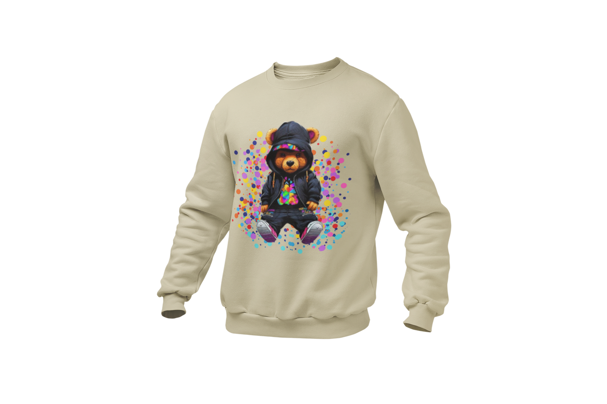 "KRAZY KOOL KOLOR BEAR" CUSTOM GRAPHIC