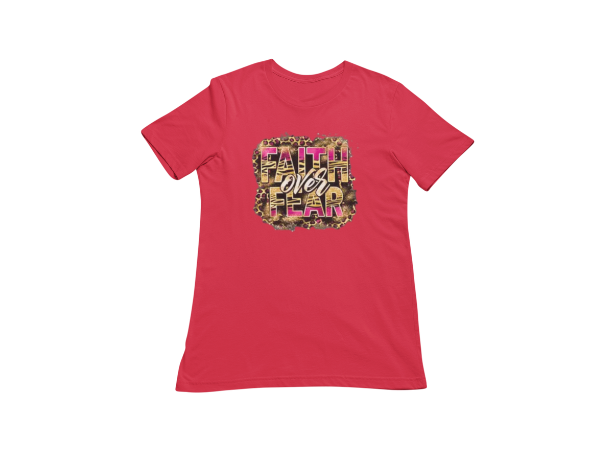 "FAITH OVER FEAR" GRAPHIC PRINT