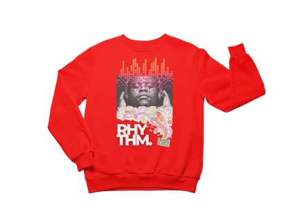 "RHYTHM. - MUSIC IS MY LIFE" CUSTOM GRAPHIC DESIGN