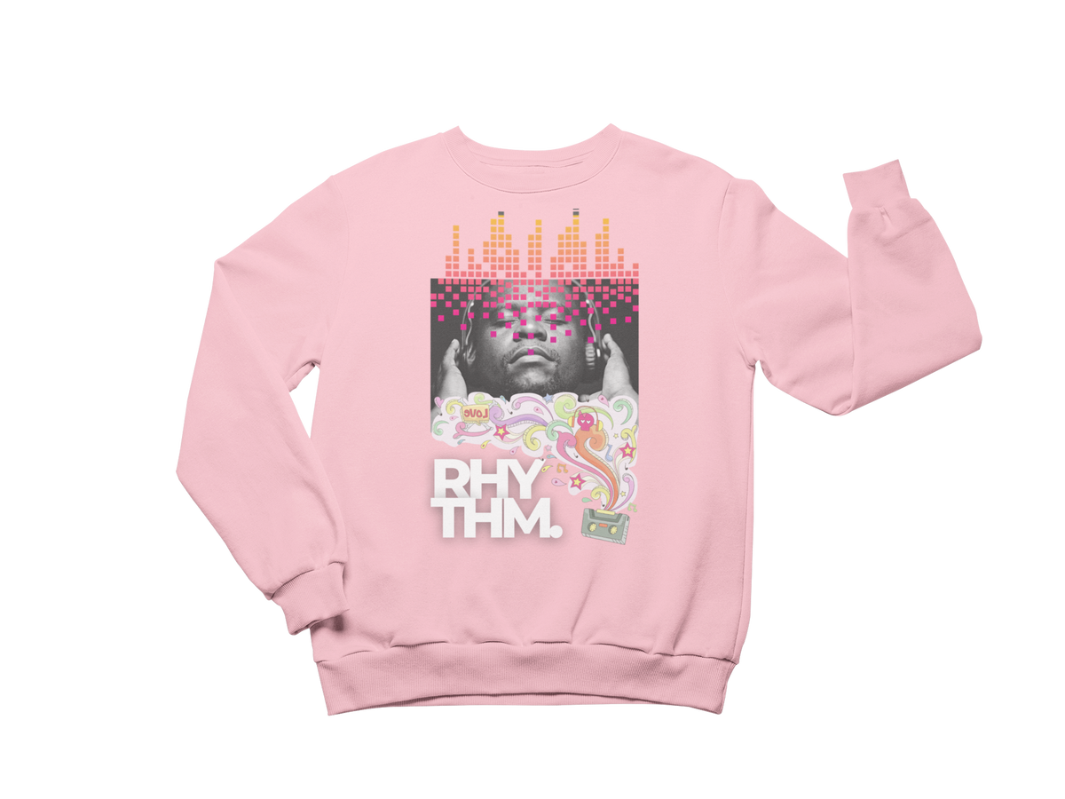 "RHYTHM. - MUSIC IS MY LIFE" CUSTOM GRAPHIC DESIGN