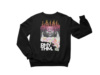 "RHYTHM. - MUSIC IS MY LIFE" CUSTOM GRAPHIC DESIGN