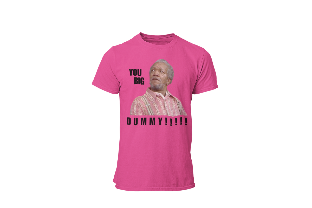 "YOU BIG DUMMY!!!!!!" CUSTOM DESIGN GRAPHIC