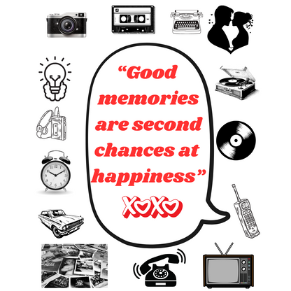 "GOOD MEMORIES" SIGNATURE CUSTOM HOODIE