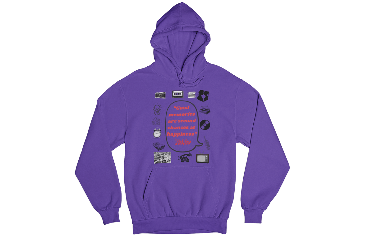 "GOOD MEMORIES" SIGNATURE CUSTOM HOODIE