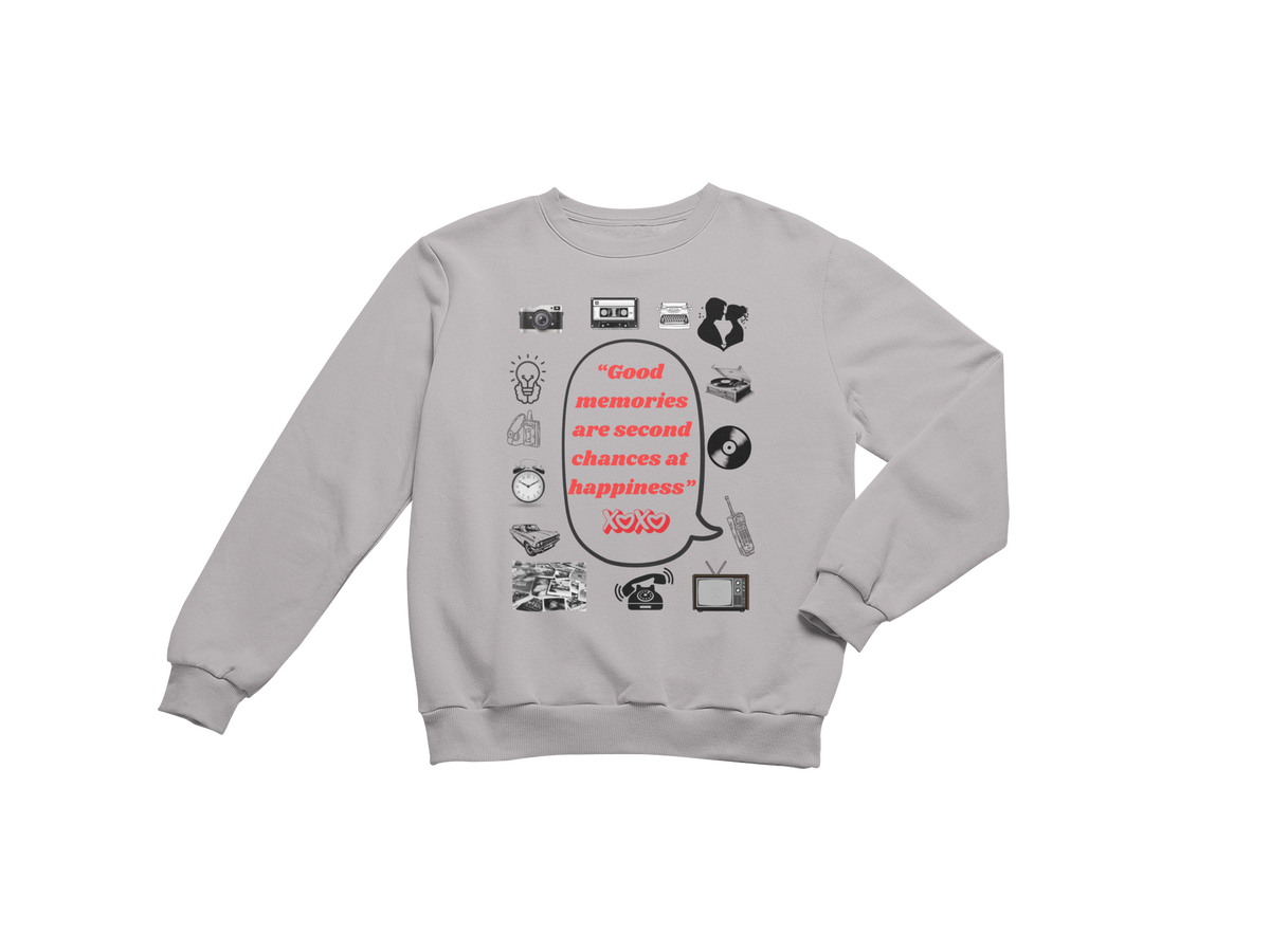 "GOOD MEMORIES" SIGNATURE CUSTOM SWEATSHIRT