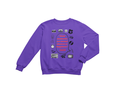 "GOOD MEMORIES" SIGNATURE CUSTOM SWEATSHIRT