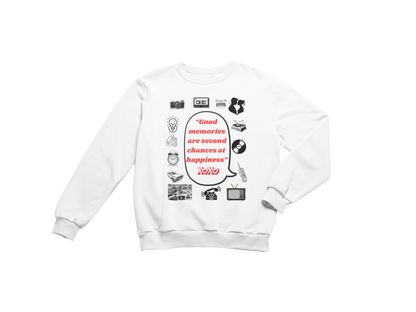 "GOOD MEMORIES" SIGNATURE CUSTOM SWEATSHIRT