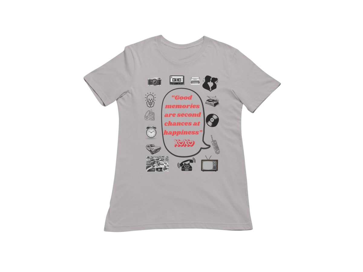 "GOOD MEMORIES" SIGNATURE CUSTOM T-SHIRT
