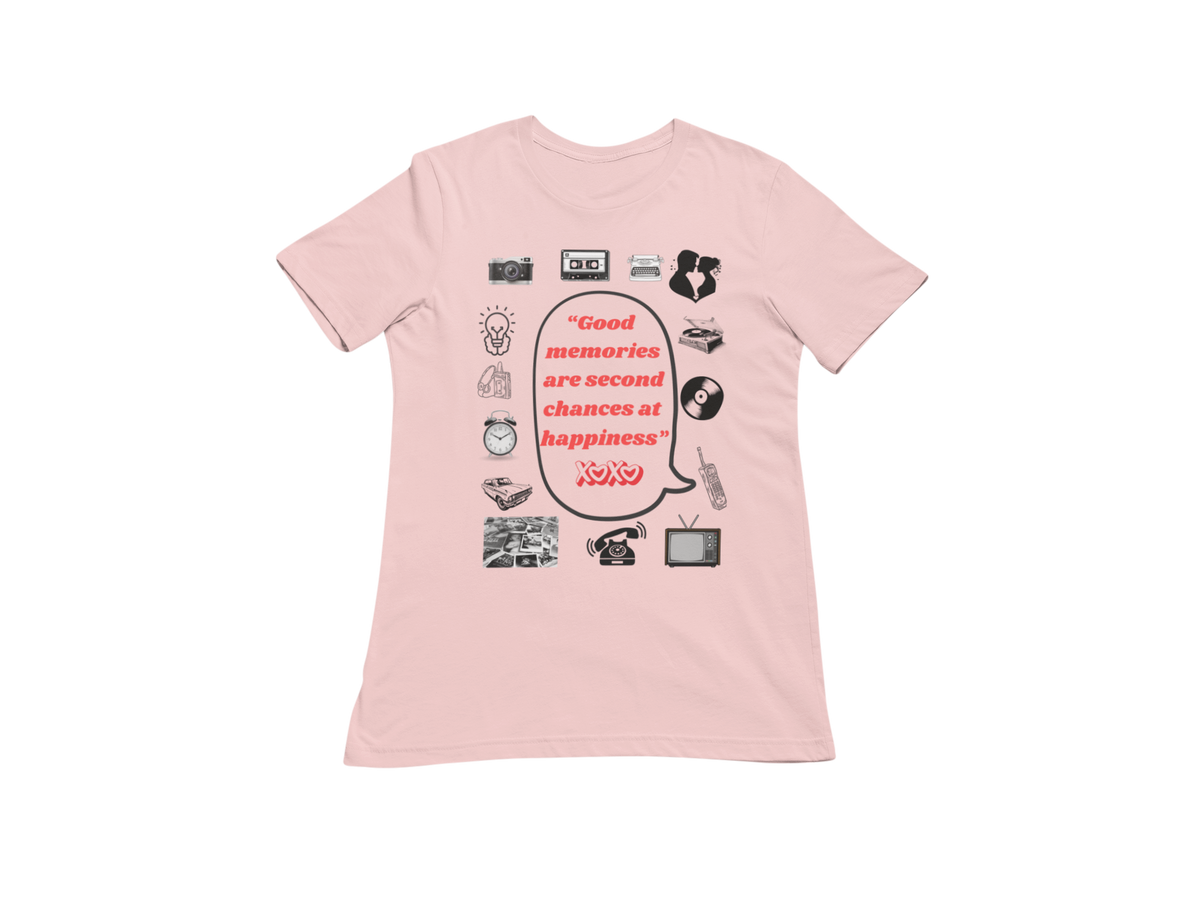 "GOOD MEMORIES" SIGNATURE CUSTOM T-SHIRT