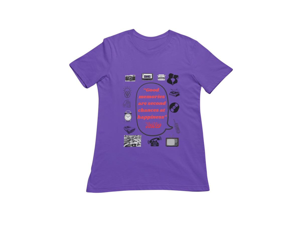 "GOOD MEMORIES" SIGNATURE CUSTOM T-SHIRT
