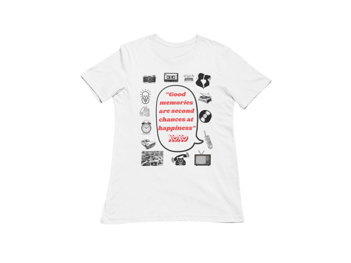 "GOOD MEMORIES" SIGNATURE CUSTOM T-SHIRT
