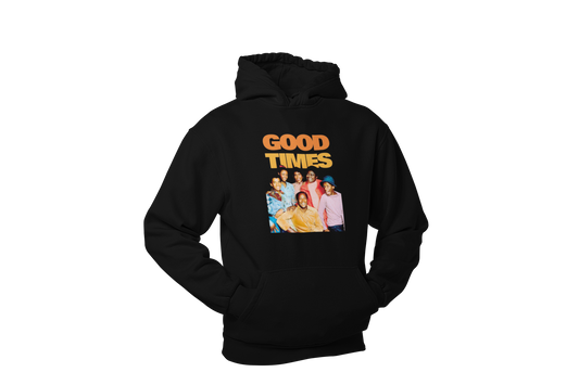 "GOOD TIMES - THE EVENS FAMILY" GRAPHIC HOODIE