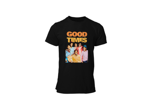 "GOOD TIMES - THE EVENS FAMILY" GRAPHIC T-SHIRT