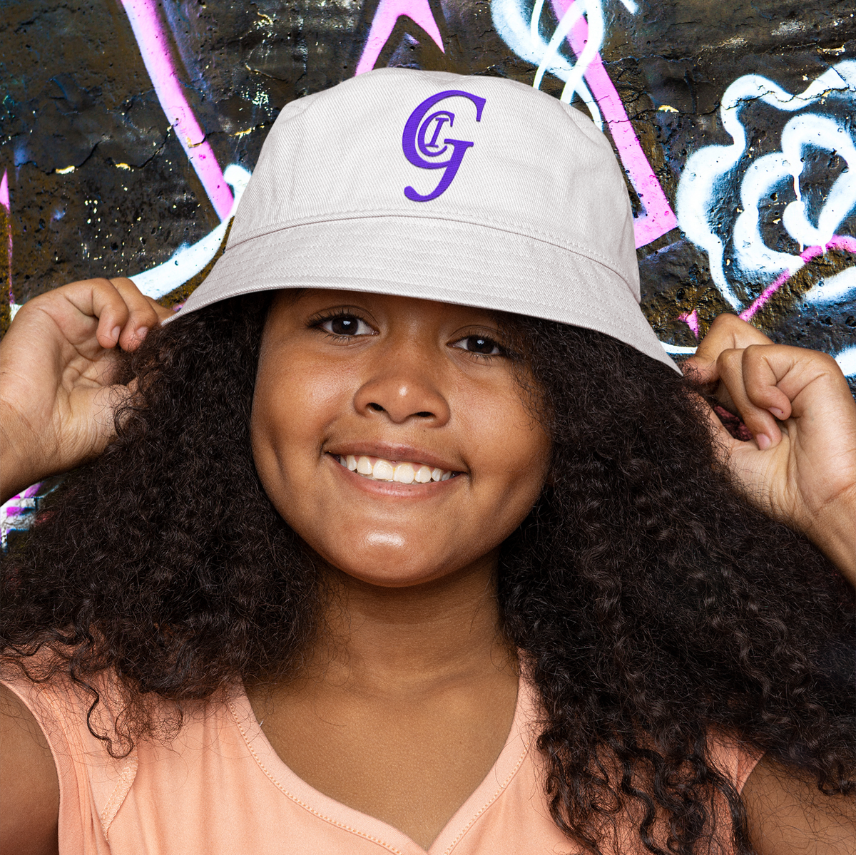 GRACE CHURCH CUSTOM LOGO BUCKET HAT