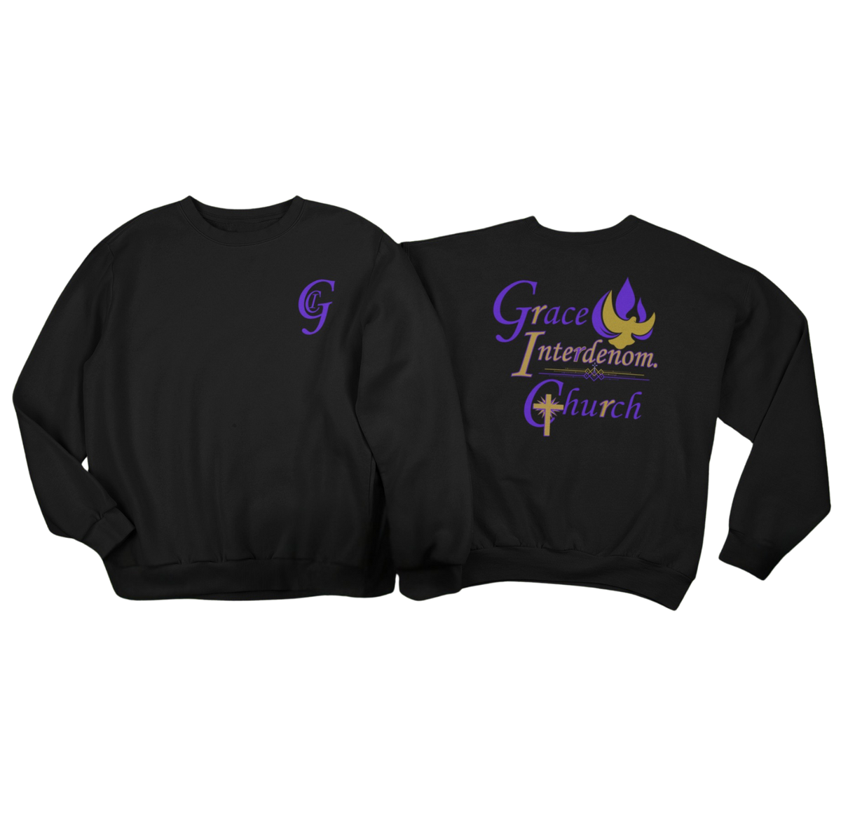 GRACE CHURCH CUSTOM LOGO T-SHIRTS, SWEATSHIRTS, AND HOODIES