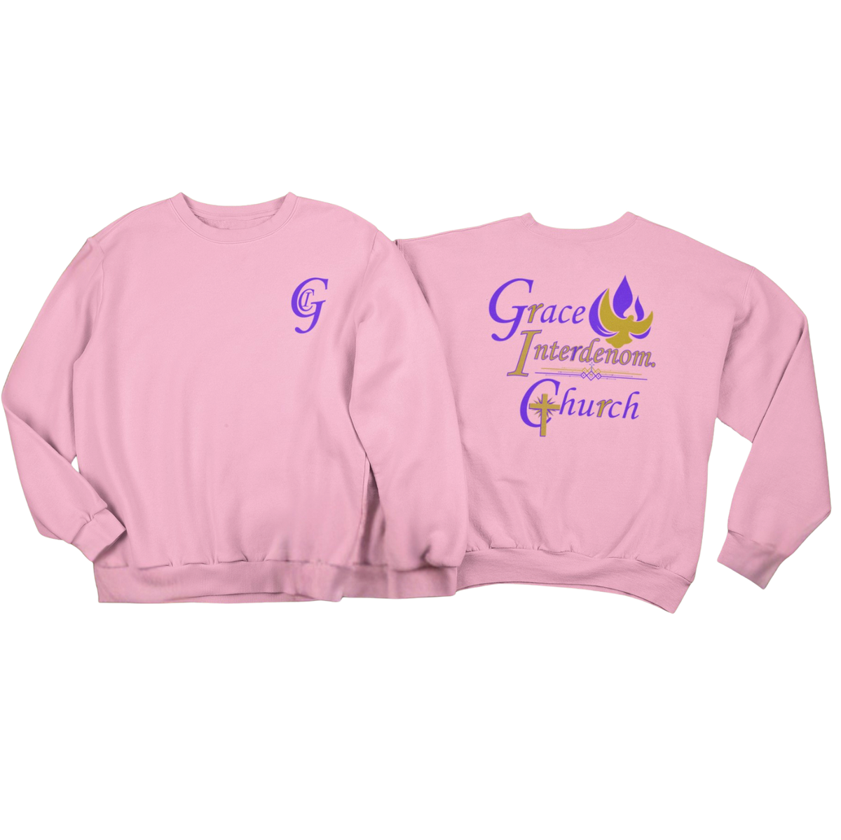 GRACE CHURCH CUSTOM LOGO T-SHIRTS, SWEATSHIRTS, AND HOODIES