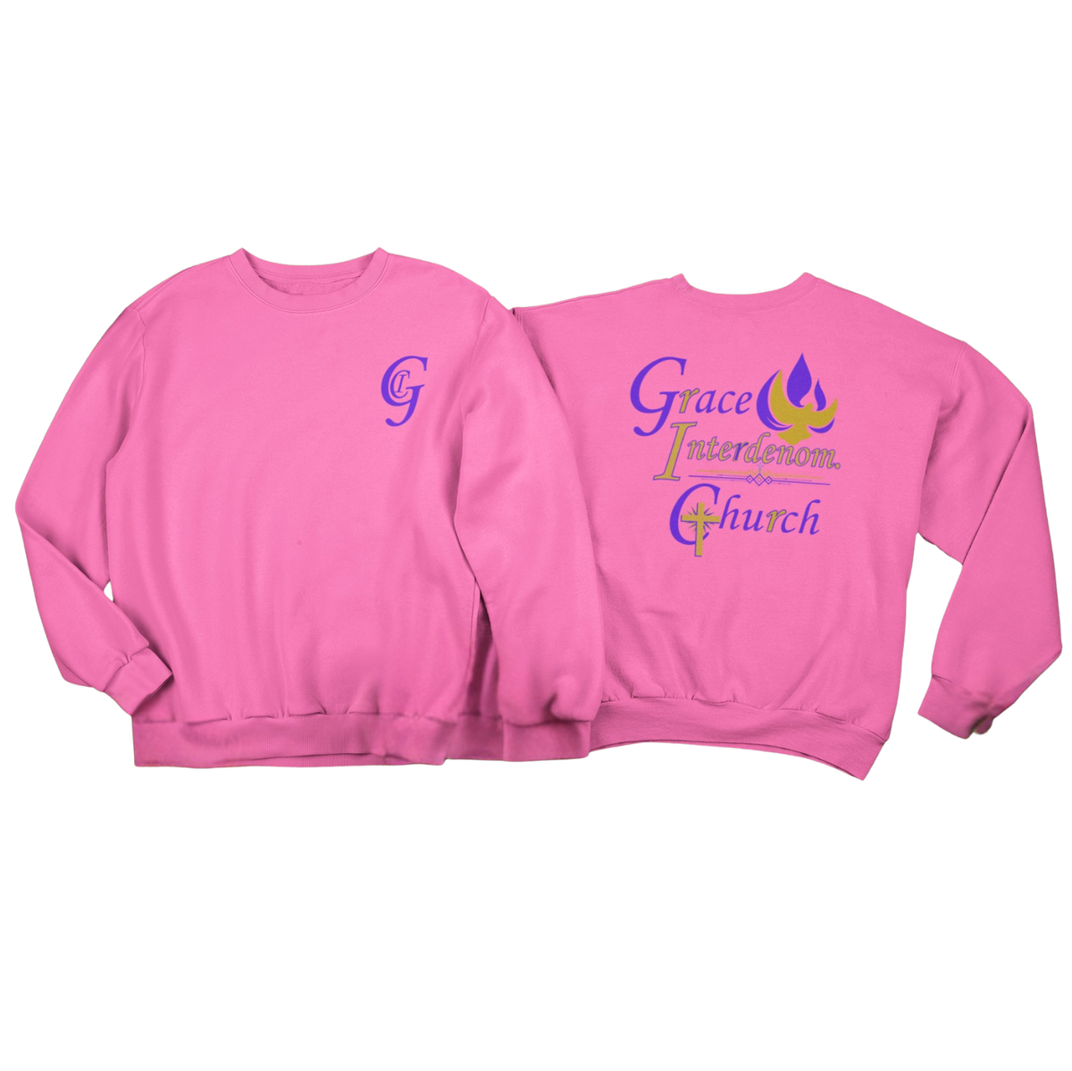 GRACE CHURCH CUSTOM LOGO T-SHIRTS, SWEATSHIRTS, AND HOODIES