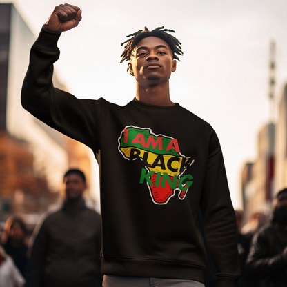 "I AM A BLACK KING OVER AFRICA" CUSTOM GRAPHIC DESIGN