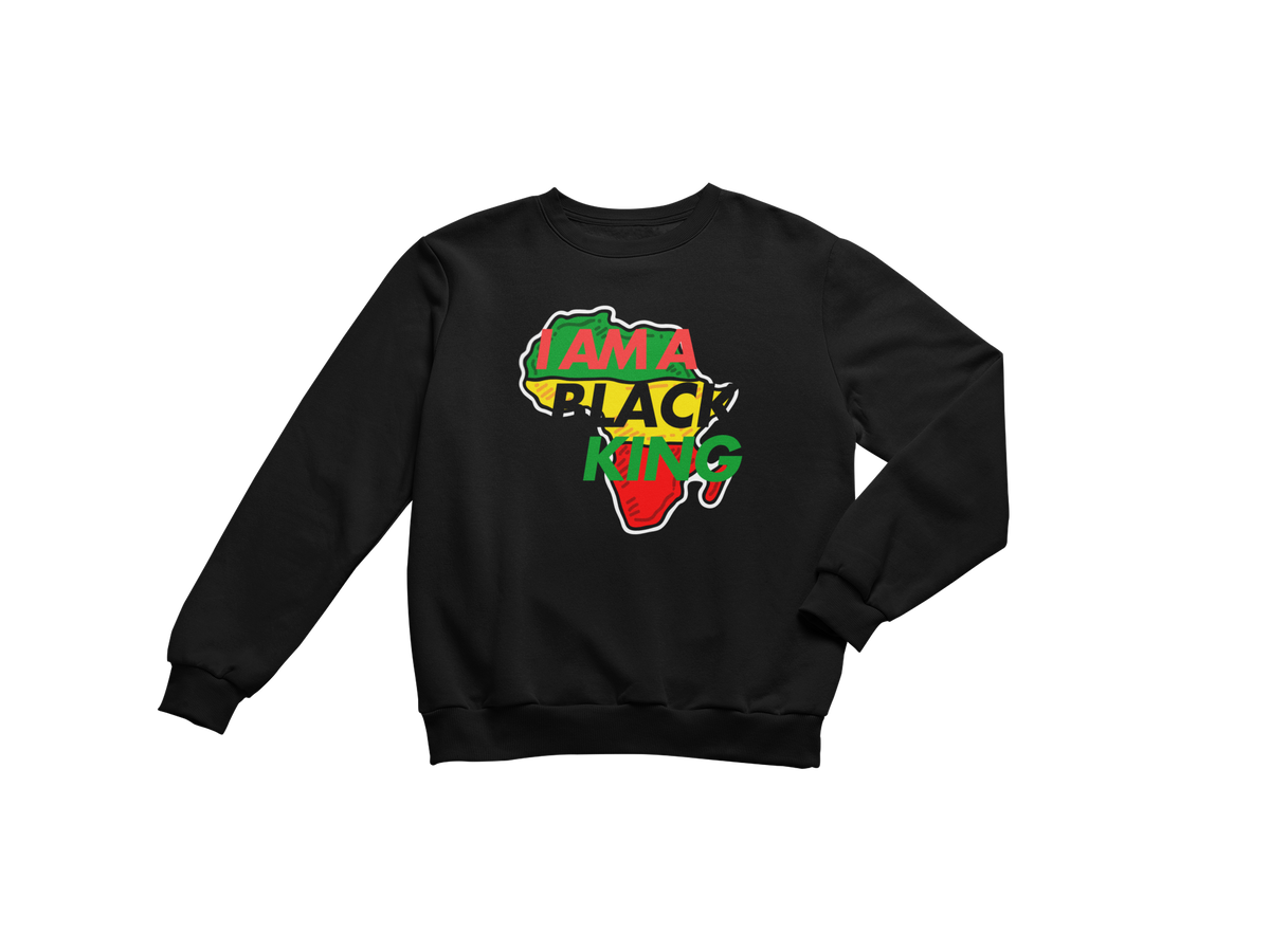 "I AM A BLACK KING OVER AFRICA" CUSTOM GRAPHIC DESIGN