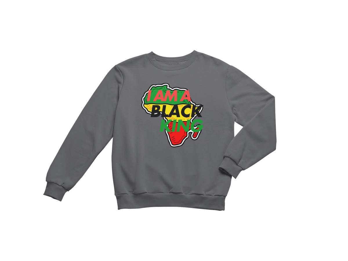 "I AM A BLACK KING OVER AFRICA" CUSTOM GRAPHIC DESIGN